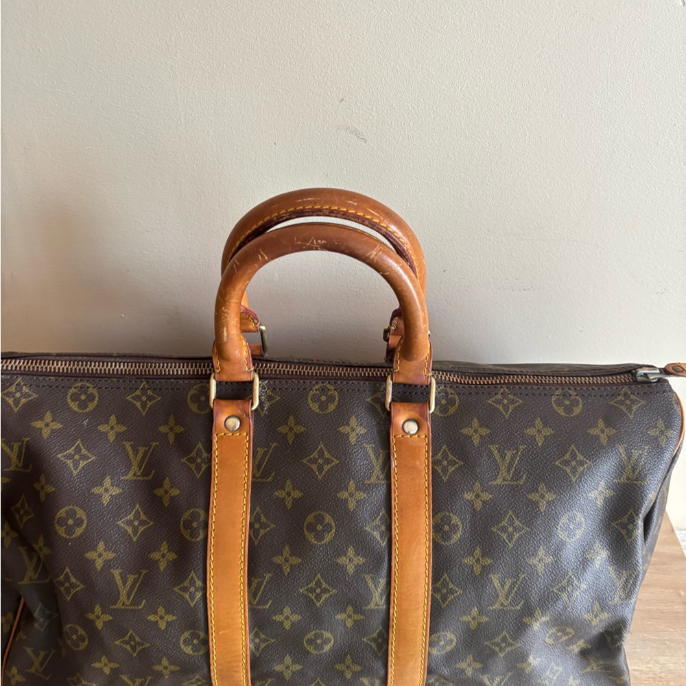 Authentic Louis Vuitton keepall 45 monogram travel bag - Picture 2 of 8